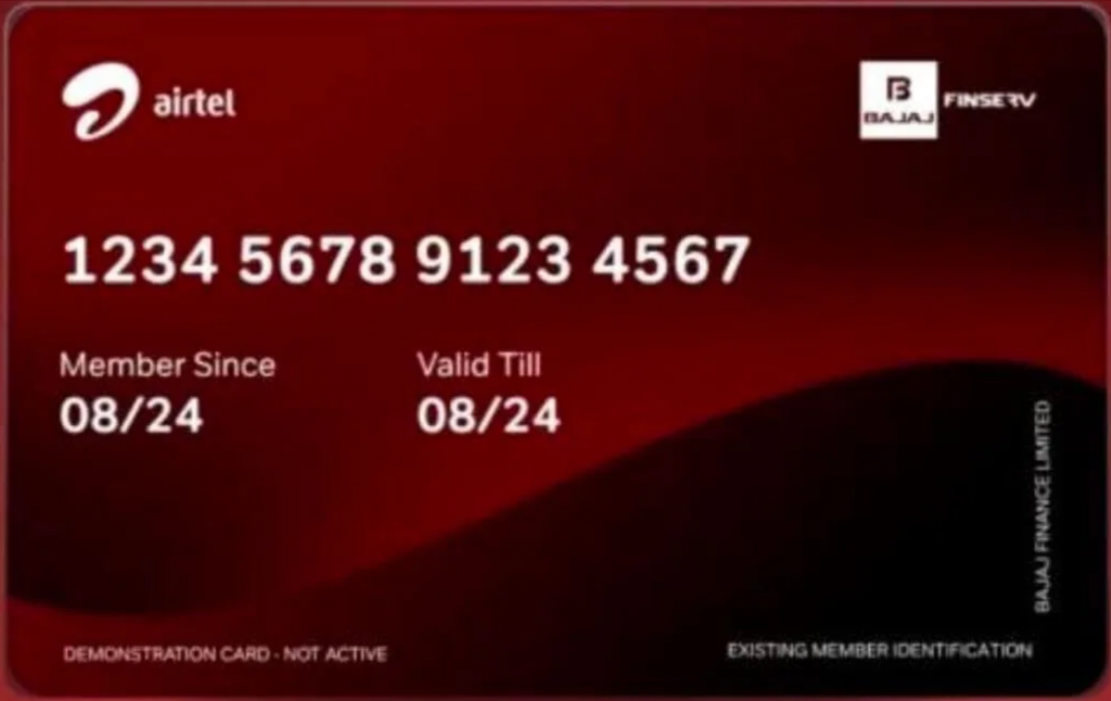 Airtel Bajaj EMI Card